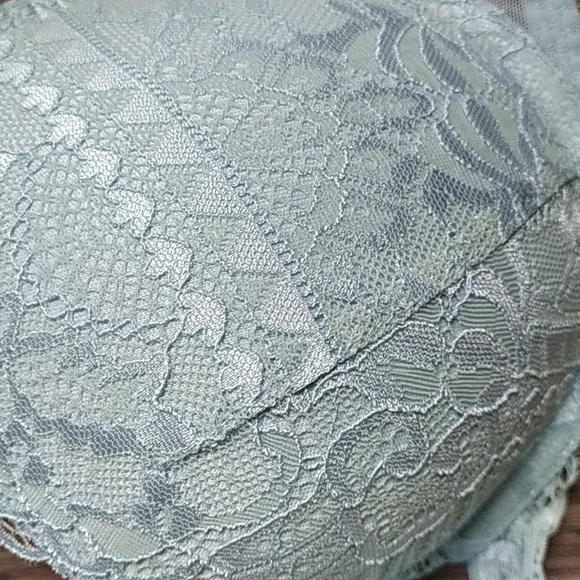 La Senza Blue Lace Lightly Lined Bra - Picture 6 of 7